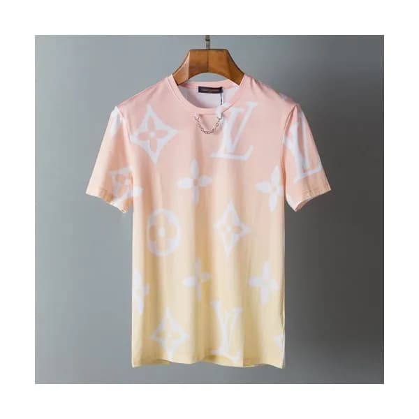 Louis vuitton Mm/Wm Logo Short Sleeved Tshirts Pi… - 1