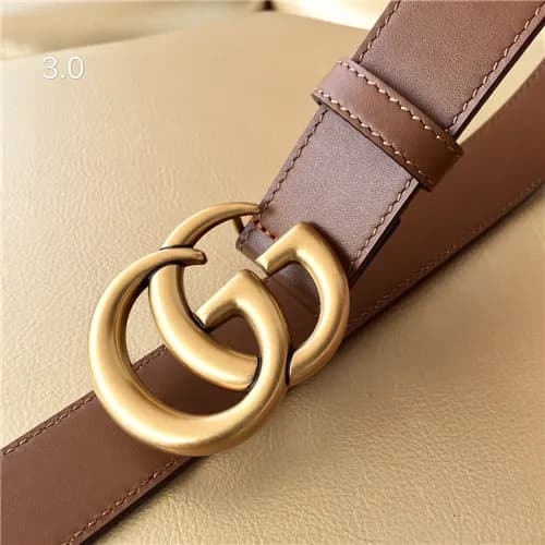 Gucci 2021 Women's Leather Belt,3.0cm,GUBT0200… - 1