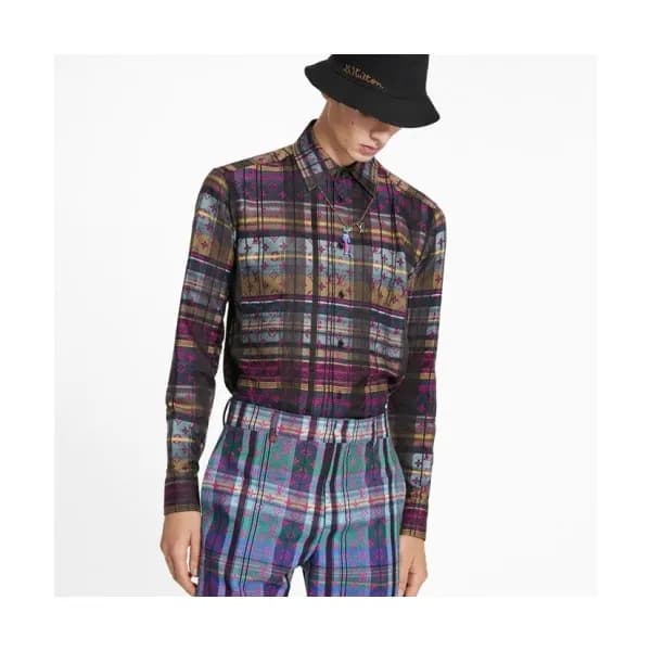 Louis vuitton 2021 Mens Trendy shirts Pink - 루이비통 … - 1
