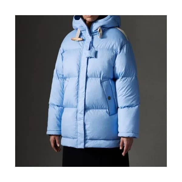 Moncler Womens Patch Logo Modern Duck Down Short… - 1