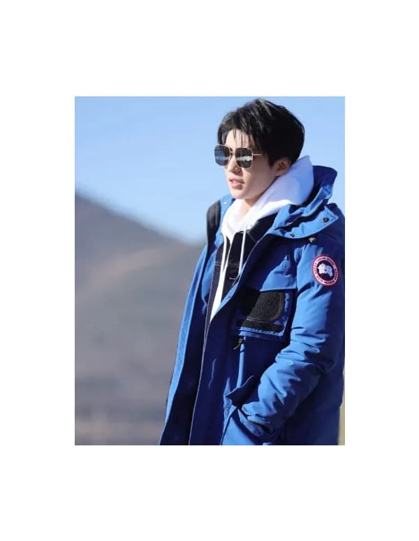 Canada goose Unisex Patch Logo Casual Goose Down … - 1
