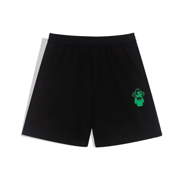 루이비통 남성 블랙 반바지 - Mens Black Half-pants - lou04173x - 1