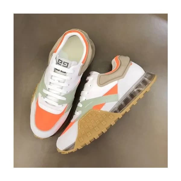 지방시 남성 캐쥬얼 오렌지 스니커즈 - Mens Orange Sneakers - giv06… - 1