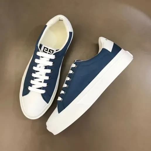 지방시 남성 클래식 블루 스니커즈 - Mens Blue Sneakers - giv0799x - 1