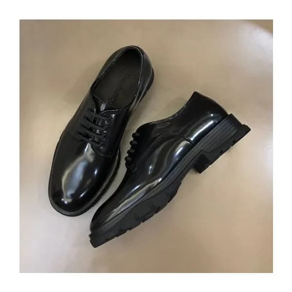 알렉산더맥퀸 남성 클래식 블랙 옥스퍼드 - Mens Black Oxford - alx018… - 1