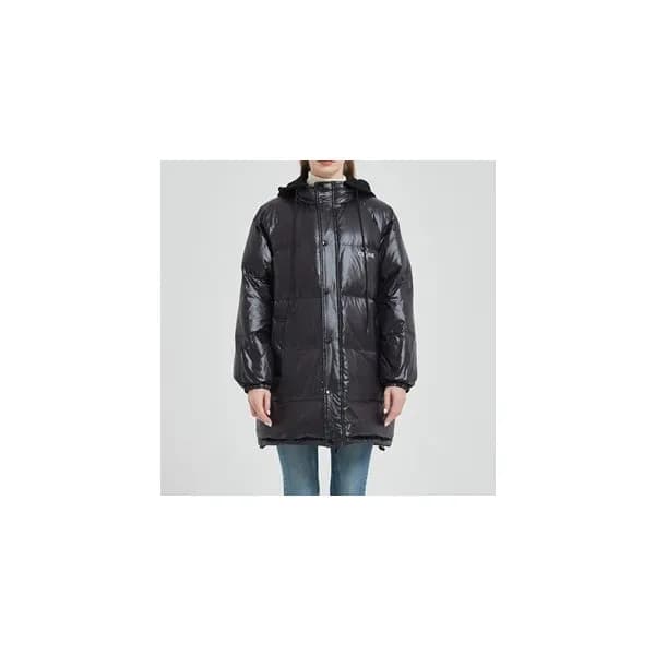셀린느 여성 블랙 구스다운 롱패딩 - Celine Womens Black Padding -… - 1