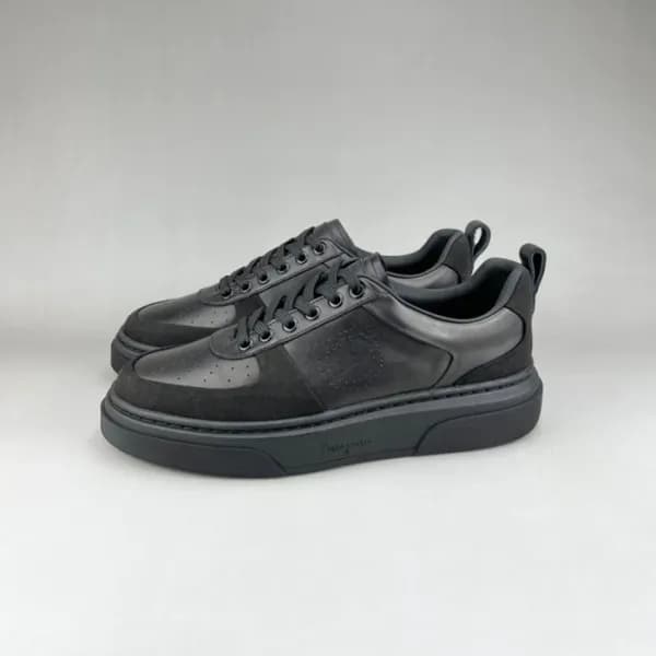 페라가모 남성 블랙 스니커즈 - Ferragamo Mens Black Sneakers - … - 1