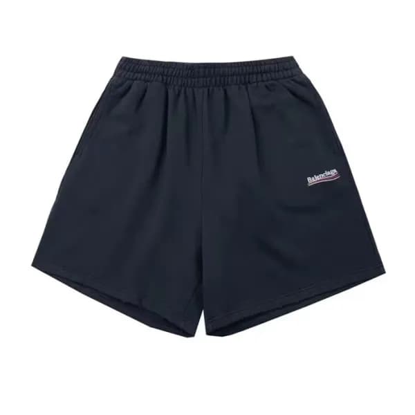 발렌시아가 남성 블랙 반바지 - Balenciaga Mens Black Half-pants… - 1