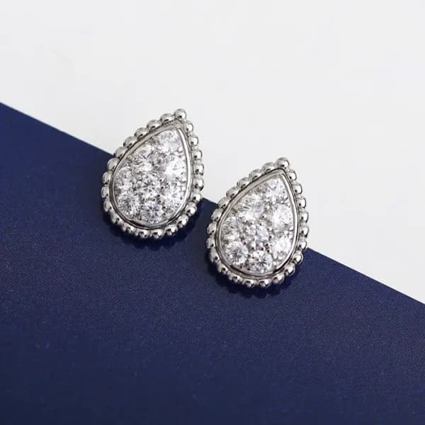 부쉐론 여성 화이트 골드 이어링 - Boucheron Womens White Gold Ea… - 1