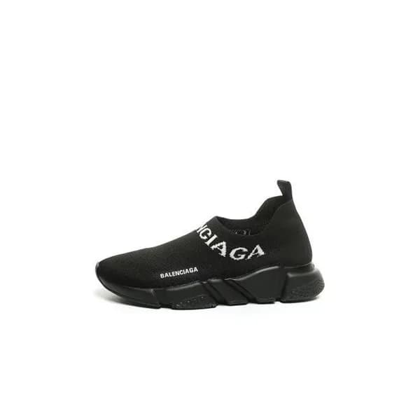 발렌시아가 남/녀 블랙 스니커즈 - Balenciaga Unisex Black Sneake… - 1