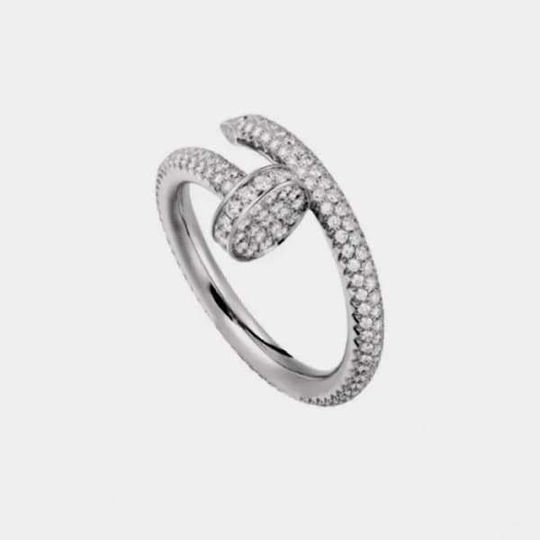 까르띠에 여성 화이트 골드 반지 - Cartier Womens White Gold Ring… - 1