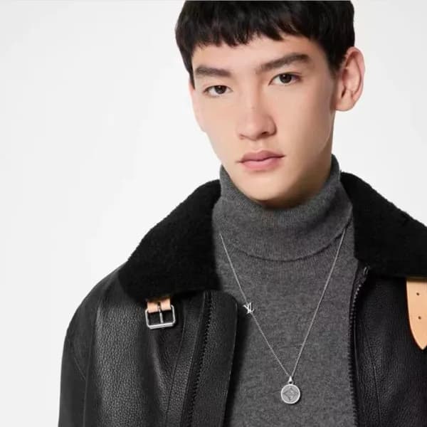 루이비통 남/녀 골드 목걸이 - Louis vuitton Unisex Gold Neckla… - 1