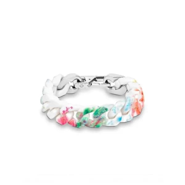 루이비통 남/녀 골드 팔찌 - Louis vuitton Unisex Gold Bangle … - 1