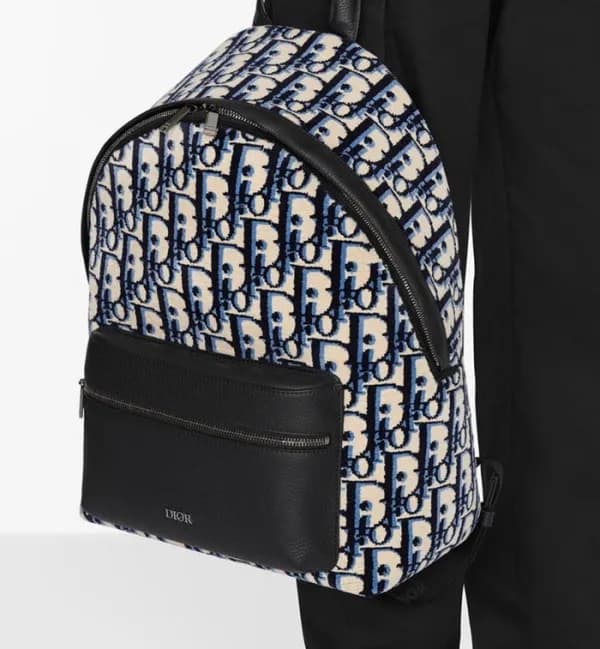 디올 남성 오블리크 백팩 - Dior Mens Oblique Back Pack - dib4… - 1