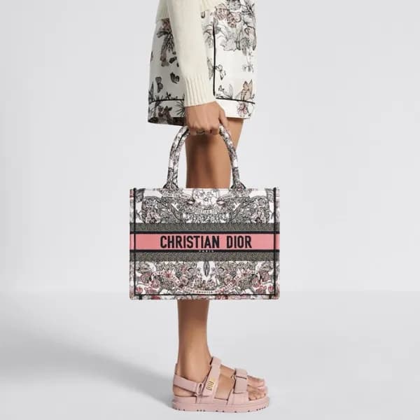 디올 여성 핑크 북토트 - Dior Womens Pink Book Tote - dib541… - 1