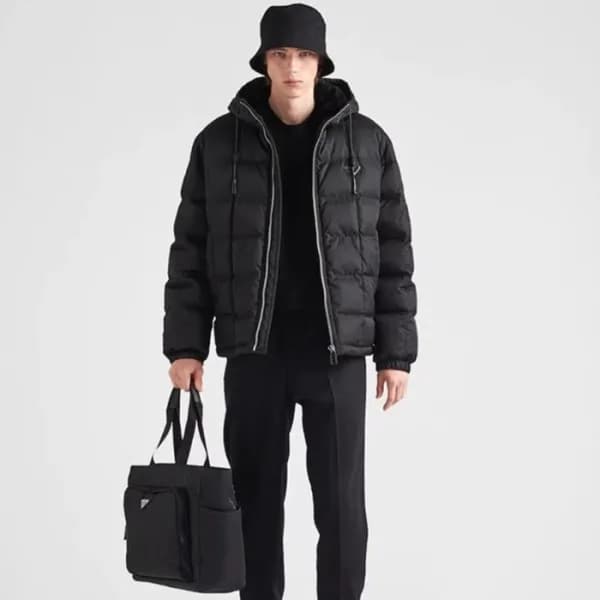 프라다 남성 모던 토트백 - Prada Mens Black Tote Bag - pr910… - 1