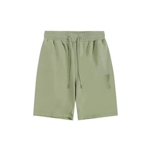 아미 남성 그린 반바지 - Ami Mens Green Half-pants - amc708x - 1
