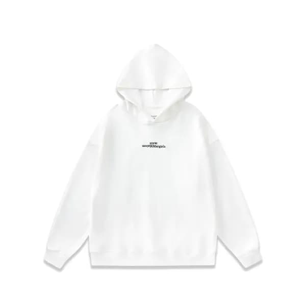 메종 마르지엘라 남성 화이트 후드티 - Maison margiela Mens White H… - 1