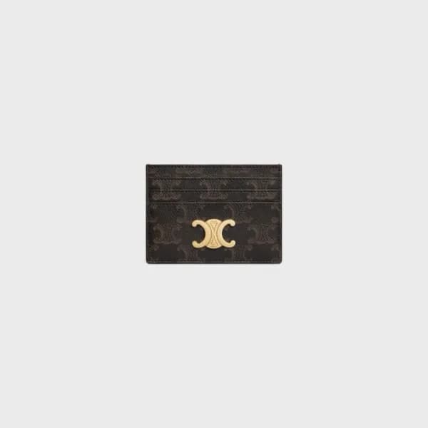 셀린느 여성 브라운 카드 지갑 - Celine Womens Brown Card Wallet… - 1