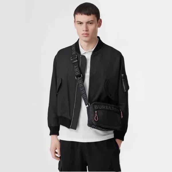버버리 남성 블랙 크로스 백 - Burberry Mens Black Cross Bag - … - 1