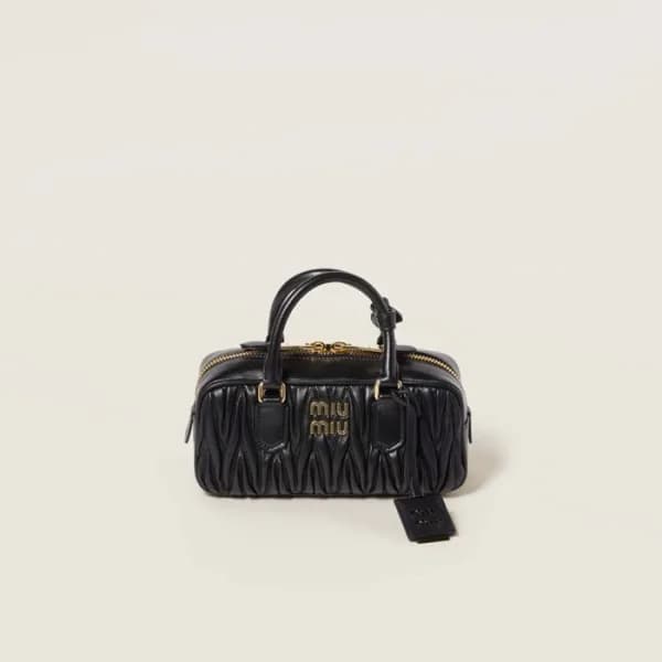 미우미우 여성 아르카디 마테라쎄 백 - Miumiu Womens Arcadie Matela… - 1