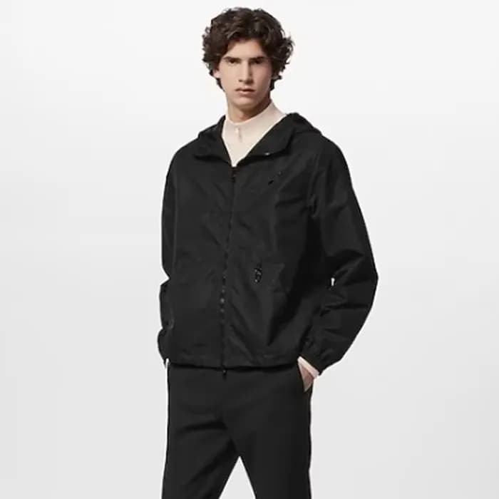 루이비통 남성 블랙 양면 재킷 - Louis vuitton Mens Black Jacket… - 1
