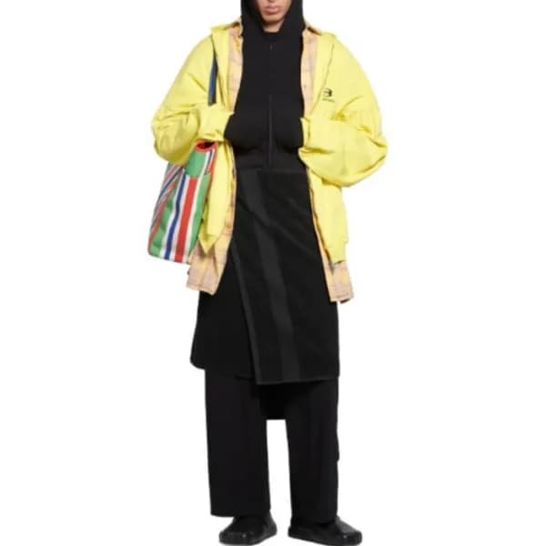발렌시아가 남성 후드 자켓 - Balenciaga Mens Hood Jacket - bac… - 1