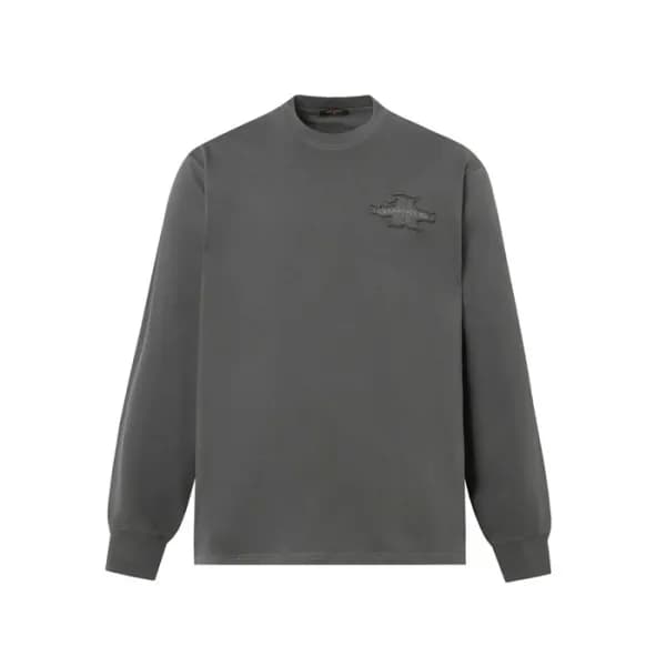루이비통 남성 라운드 맨투맨 - Louis vuitton Mens Round Tshirt … - 1