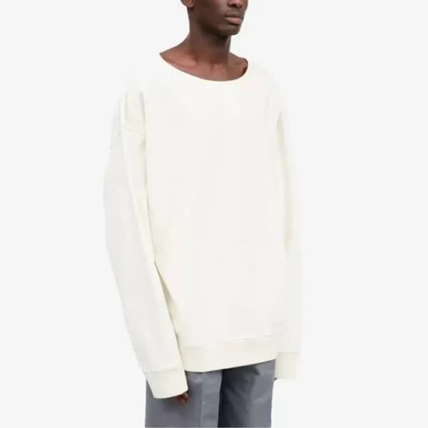 메종 마르지엘라 남성 라운드 맨투맨 - Maison Margiela Mens Round T… - 1