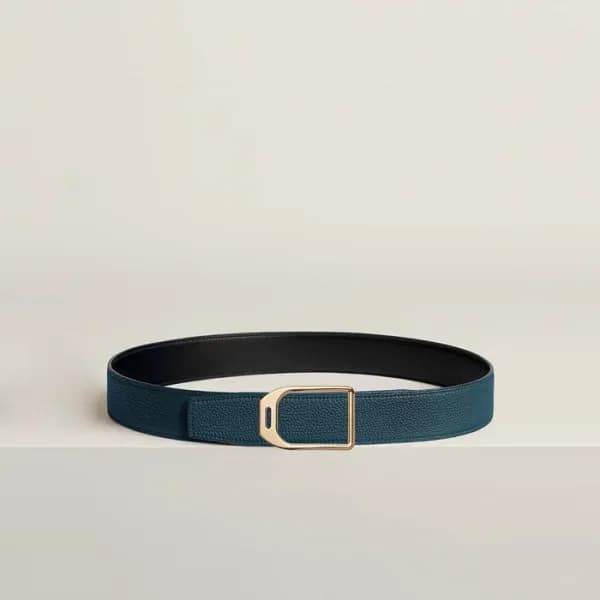 에르메스 남성 리버서블 자키 벨트 - Hermes Mens Jockey Reversible… - 1