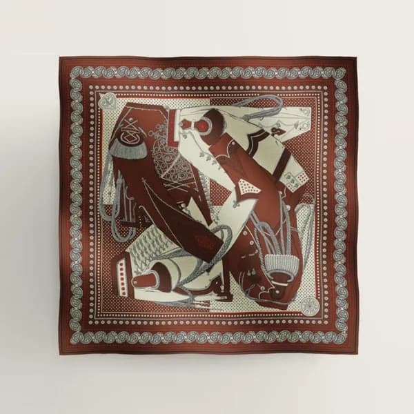 에르메스 여성 실크 스카프 - Hermes Womens Silk Scarf - acc265… - 1