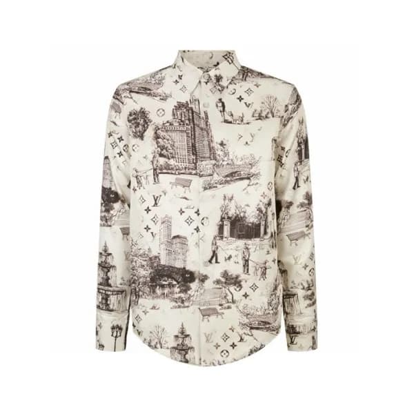 루이비통 남성 베이직 셔츠 - Louis vuitton Mens Basic Shirts -…