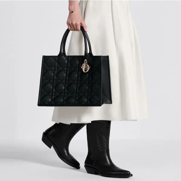 디올 여성 퀄팅 토트백 - Dior Womens Tote Bag - dib4928x - 1