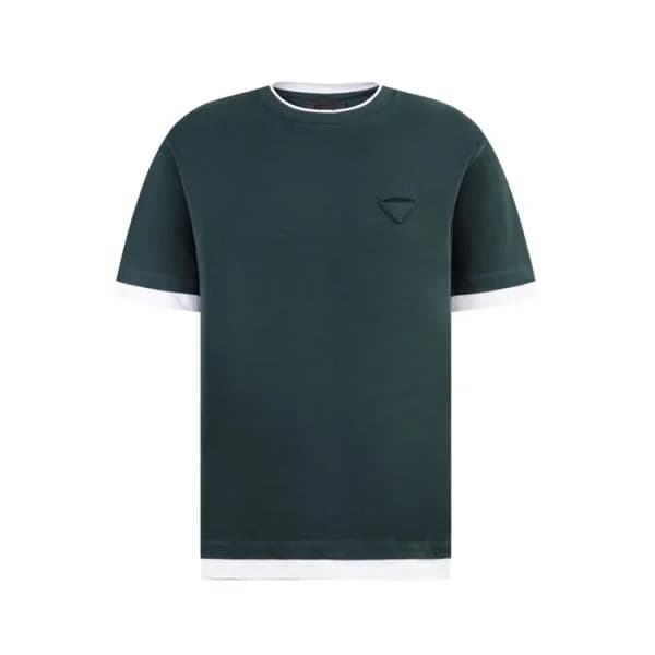 프라다 남성 라운드 반팔티 - Prada Mens Round Tshirt - prc5373… - 1