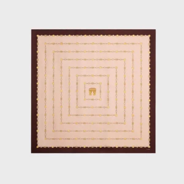 셀린느 여성 트리오페 스퀘어 스카프 - Celine Womens Triomphe Scarf… - 1