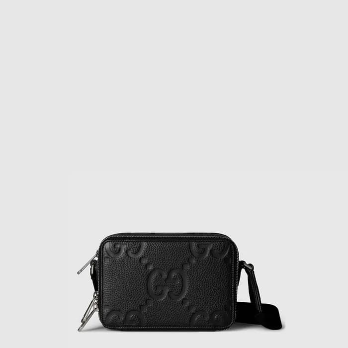 구찌 남성 점보 GG 수퍼 미니백 - Gucci Mens Jumbo GG Super Min… - 1