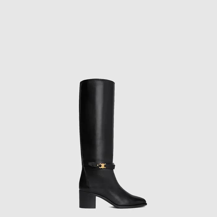 셀린느 여성 트리옹프 가란스 스트랩 하이 부츠 - Celine Womens Triomphe… - 1