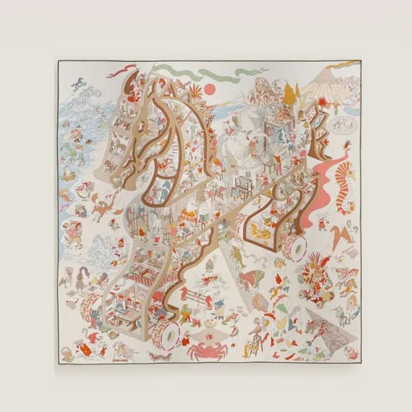 에르메스 여성 스퀘어 스카프 - Hermes Womens Square Scarf - acc… - 1