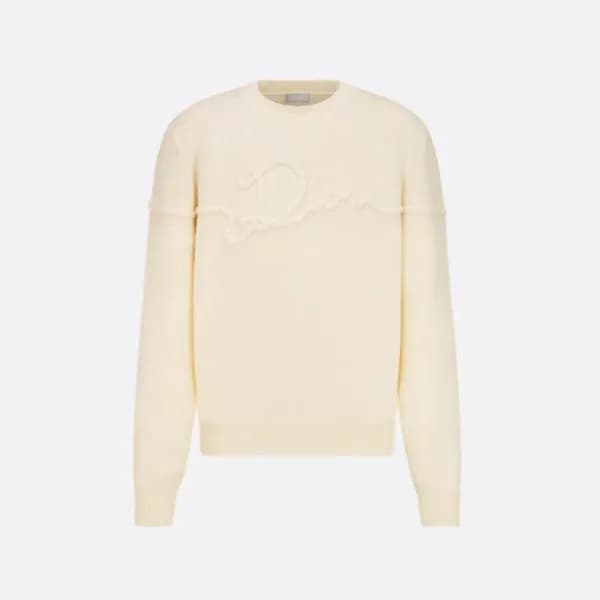 디올 남성 라운드 스웨터 - Dior Mens Round Sweater - dic12288… - 1