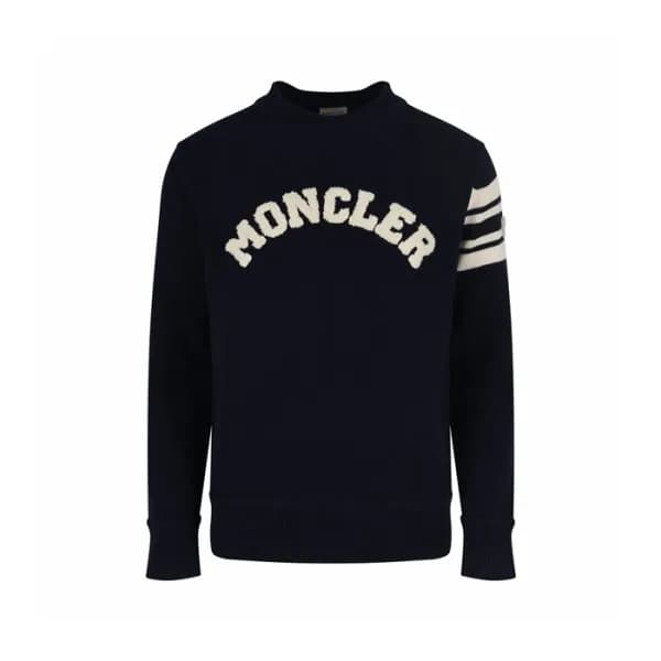몽클레어 남성 크루넥 스웨터 - Moncler Mens Round Sweater - moc… - 1