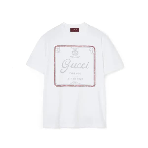 구찌 남성 라운드 반팔티 - Gucci Mens Round Tshirt - guc13564… - 1