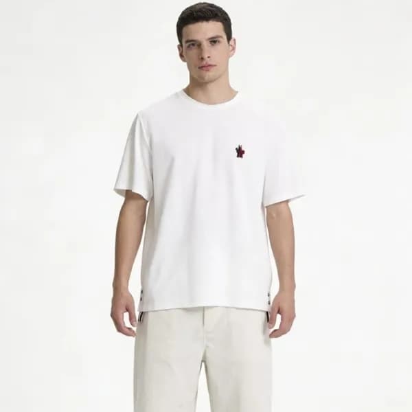 몽클레어 남성 라운드 반팔 티셔츠 - Moncler Mens Round Tshirt - m… - 1