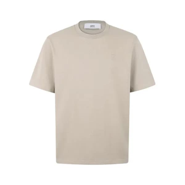 아미 남성 오버사이즈 티셔츠 - Ami Mens Oversized Tshirt - amc1… - 1