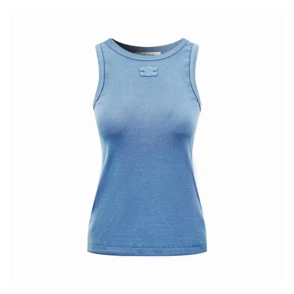 셀린느 여성 라운드 나시 - Celine Womens Sleeveless Top - cec… - 1