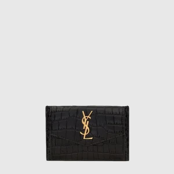 입생로랑 여성 업타운 플랩 카드 케이스 - Saint Laurent Womens Uptow… - 1