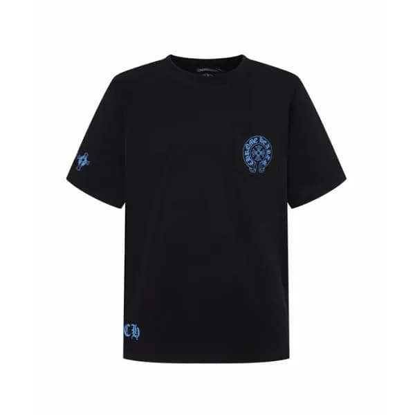 크롬하츠 남성 라운드 반팔티 - Chrom Hearts Mens Round Tshirt -… - 1