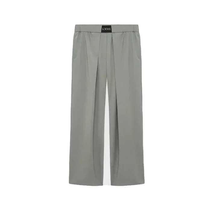 로에베 여성 로에베 플리츠 캐주얼 팬츠 - Loewe Womens Pleated Casual Pants - loc16268x