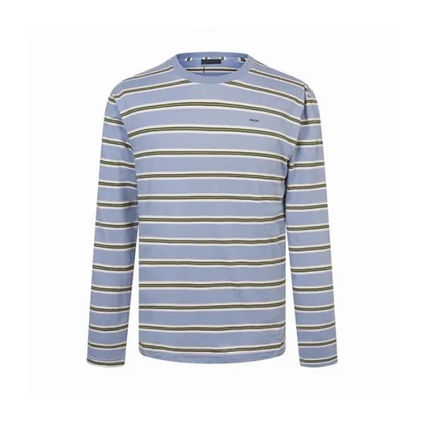 미우미우 남성 라운드 긴팔티 - Miumiu Mens Round Tshirt - mic16305x