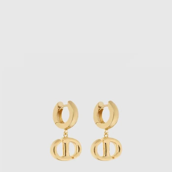 디올 여성 CD 네이비 이어링 - Dior Womens CD Navy Earring - acc9571x - 1