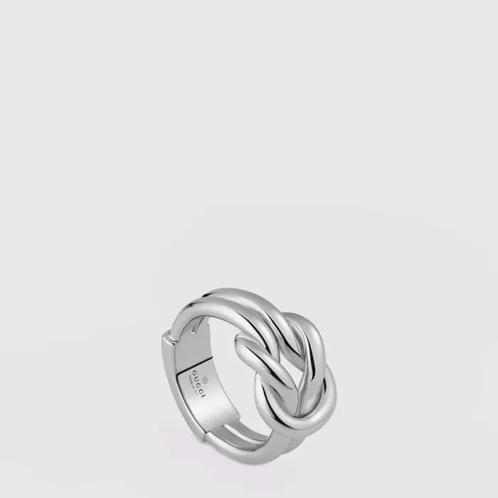 구찌 남/녀 노트 와이드 링 - Gucci Unisex Note Wide Ring - acc10864x - 1